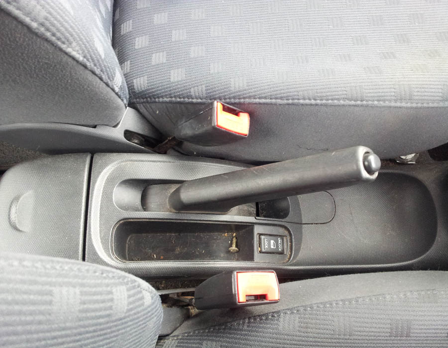 Nissan Micra E centre-console